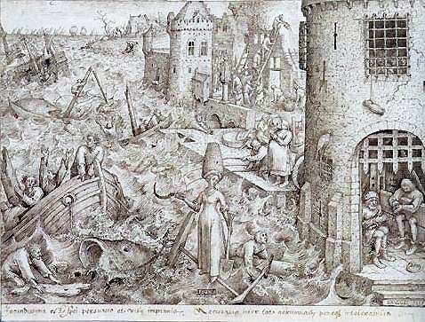 Peter Bruegel der Ältere, Die sieben Tugenden, Hoffnung